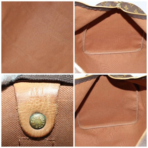 LOUIS VUITTON Monogram Keepall 55 Boston Bag M41424 LV Auth ep12372 - Picture 15 of 16